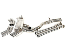 Load image into Gallery viewer, VR Performance Audi RS3 8V Stainless Valvetronic Exhaust System with Carbon Tips