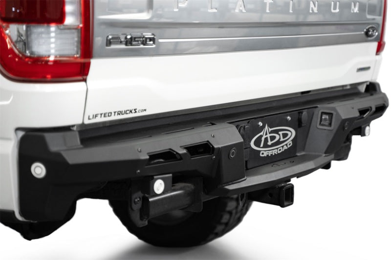 Addictive Desert Designs 21-23 Ford F-150 (excl. Raptor) Black Label Rear Bumper Addictive Desert Designs