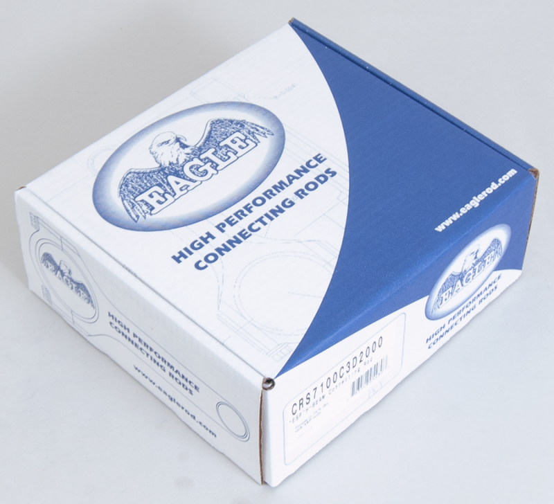 Eagle Chrysler Rb Stroker 7.100in Length ARP 2000 Bolts Forged 4340 Steel H-Beam Rods - Set of 8