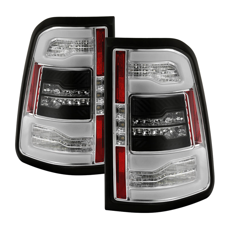 Spyder Dodge Ram 19-20 LED Tail Light Chrome ALT-YD-DR19HAL-SEQ-C SPYDER
