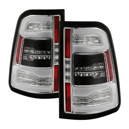Spyder Dodge Ram 19-20 LED Tail Light Chrome ALT-YD-DR19HAL-SEQ-C SPYDER