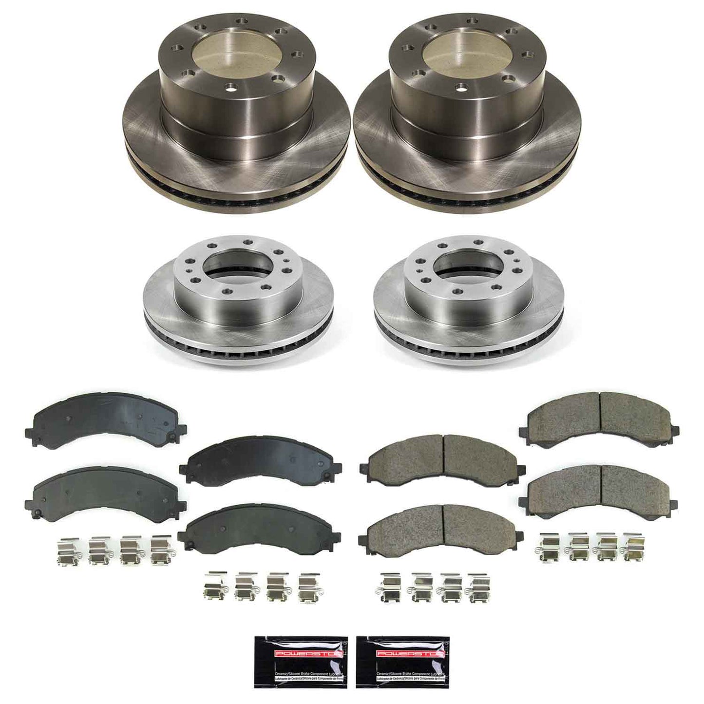 Power Stop 21-23 GMC Savana 3500 Front and Rear Autospecialty Brake Kit