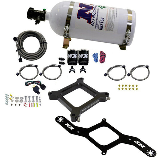 Nitrous Express 4150 Assassin Plate, Stage 6 Alcohol (50-300 HP) 10# Bottle - 67245-10