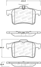 Load image into Gallery viewer, StopTech Premium Ceramic Front Brake Pads - 308.14490