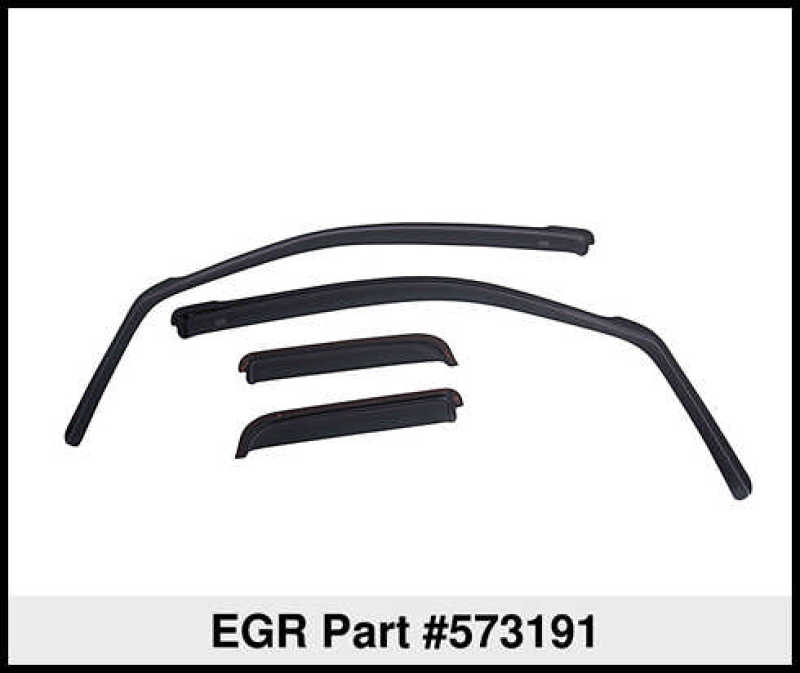 EGR 04+ Ford F/S Pickup / 06+ Lincoln MK LT In-Channel Window Visors - Set of 4 (573191)