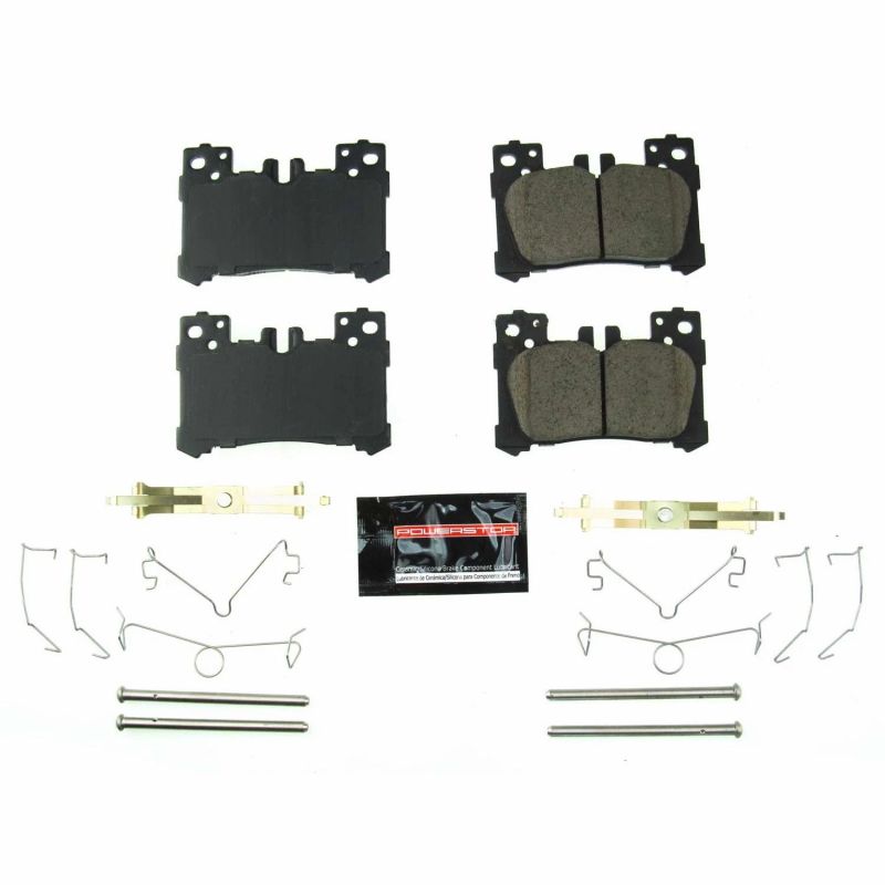 Power Stop 2018 Lexus LC500 Rear Z23 Evolution Sport Brake Pads w/Hardware PowerStop