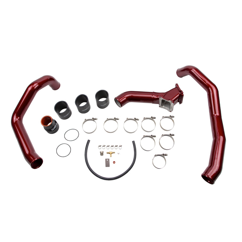 Wehrli 01-04 Duramax LB7 Stage 1 High Flow Intake Bundle Kit - WCFab Red Wehrli