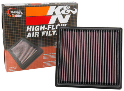 K&N 2017 Subaru Impreza L4-2.0L F/I Drop In Replacement Air Filter K&N Engineering