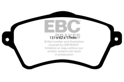 EBC GreenStuff Front Brake Pads - DP61352 EBC
