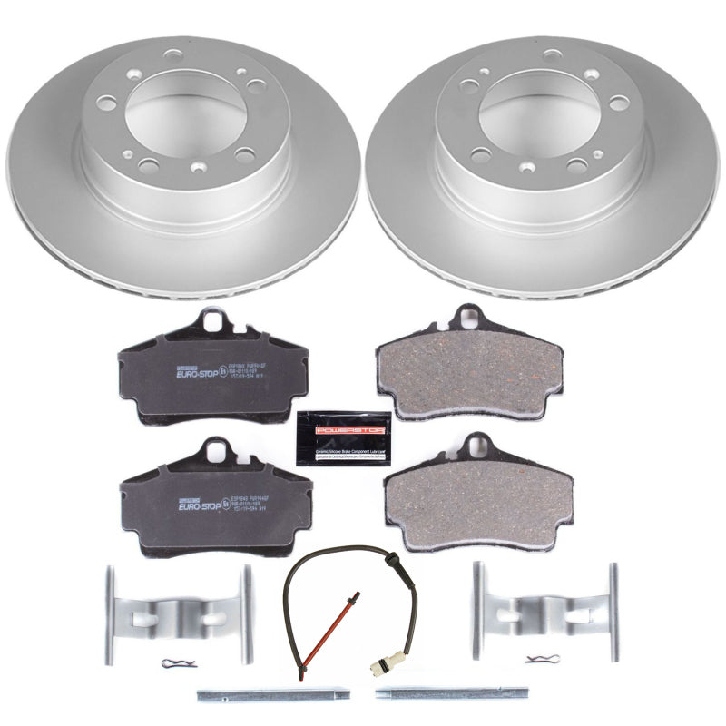 Power Stop 97-04 Porsche Boxster Front & Rear Z23 Evolution Sport Coated Brake Kit