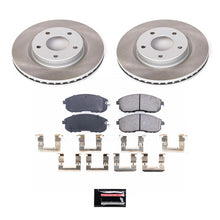 Load image into Gallery viewer, Power Stop 13-19 Nissan Sentra Front Semi-Coated Rotor Kit