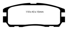 Load image into Gallery viewer, EBC GreenStuff Rear Brake Pads - DP6974