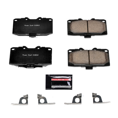 Power Stop 06-07 Subaru Impreza Front Z23 Evolution Sport Brake Pads w/Hardware PowerStop