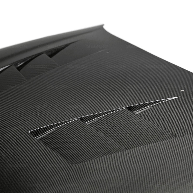 Seibon TS-style carbon fiber hood for 2002-2006 Acura RSX - HD0205ACRSX-TS