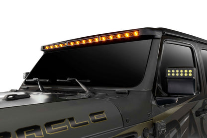 Oracle Jeep Wrangler JL/Gladiator JT Integrated Windhsiled LED Light Bar System ORACLE Lighting