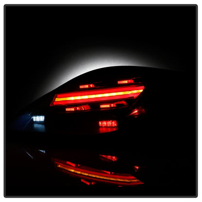 Spyder Porsche 987 Cayman 06-08 / Boxster 09-12 LED Tail Lights - Sequential Signal - Smoke SPYDER