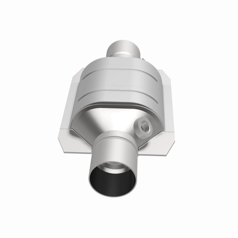 MagnaFlow Conv Univ 2.25 W/Dual O2 Boss Magnaflow