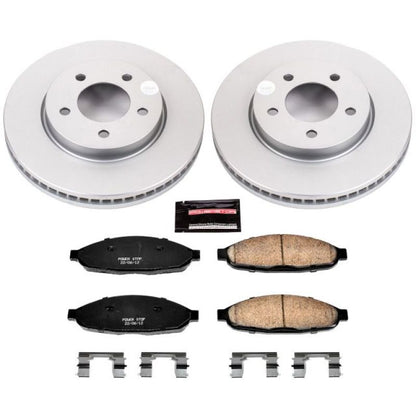 Power Stop 04-08 Chrysler Pacifica Front Z17 Evolution Geomet Coated Brake Kit PowerStop