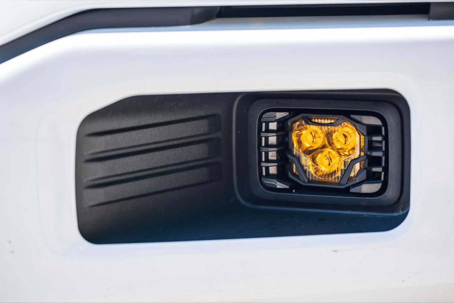 4Banger Fog Lights: 15-20 F150 (HXB Yellow SAE Wide Beam)