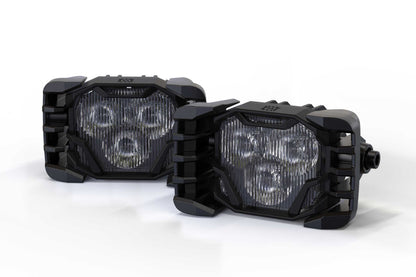 4Banger Fog Lights: 17+ Super Duty (NCS Yellow SAE Wide Beam)
