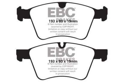 EBC YellowStuff Front Brake Pads - DP41860R EBC