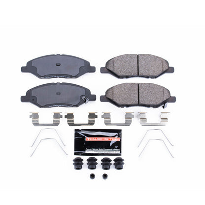 Power Stop 09-11 Nissan Versa Front Z23 Evolution Sport Brake Pads w/Hardware PowerStop