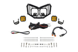 Diode Dynamics 17-24 Can-Am Maverick X3 Stage Series LED Grille Kit - Sport Yellow Fog