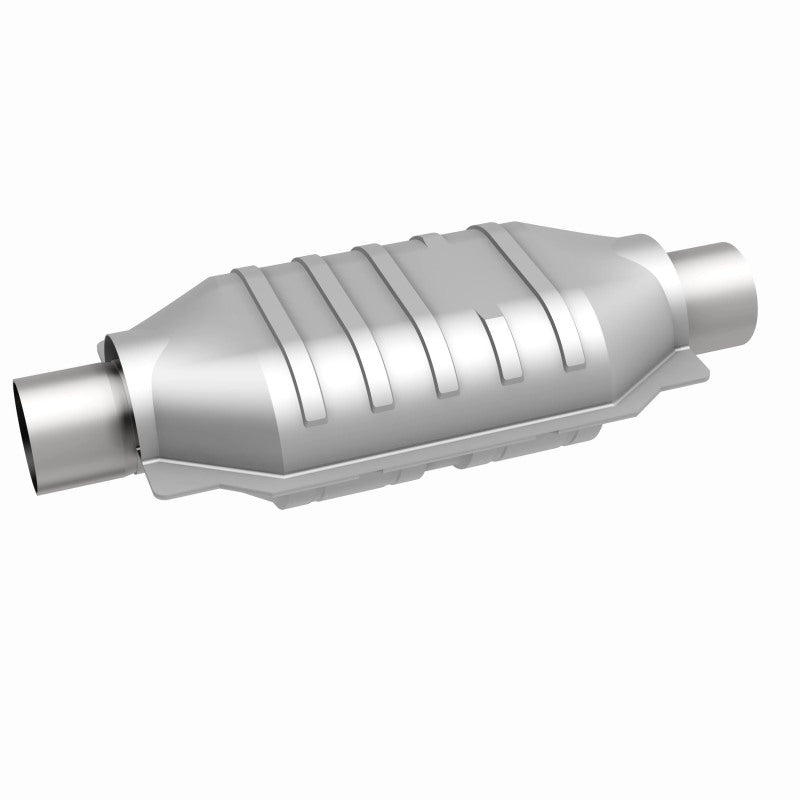 MagnaFlow Conv Univ 2.5in Inlet/Outlet Center/Center Oval 12in Body L x 7in W x 16in Overall L Magnaflow