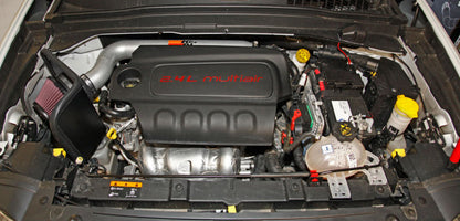 K&N 2015 Jeep Renegade L4-2.4L High Flow Performance Air Intake Kit K&N Engineering