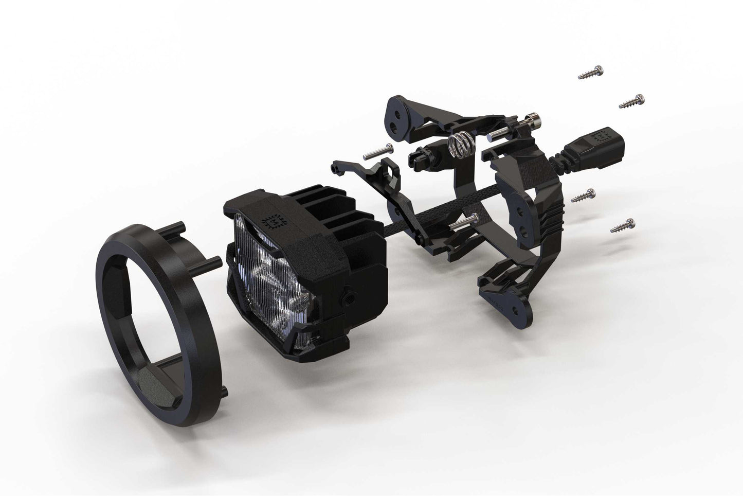 4Banger Fog Lights: Type M (HXB White Spot Beam)