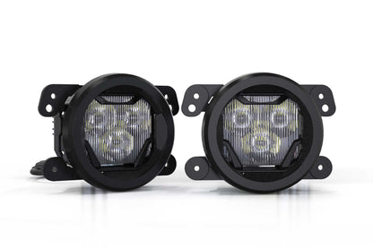 4Banger Fog Lights: 14-17 Cherokee (NCS White Spot Beam)