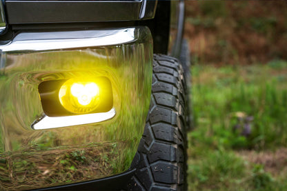4Banger Fog Lights: 09-12 Ram 1500 (HXB Yellow Spot Beam)