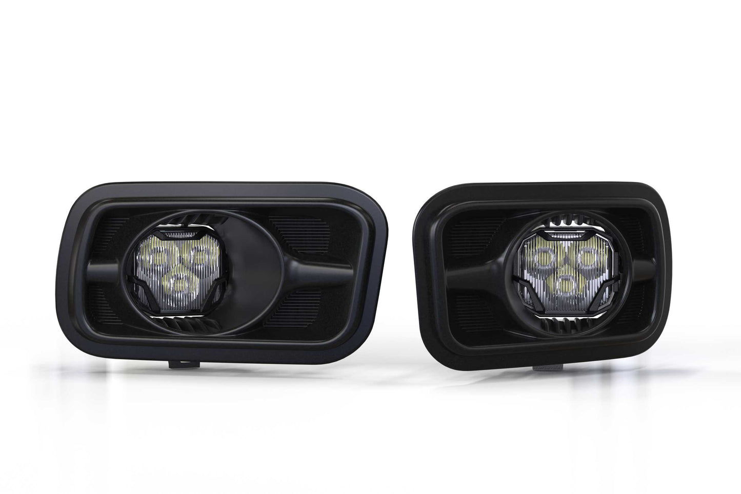 4Banger Fog Lights: 10-18 Ram HD (NCS Yellow Spot Beam)