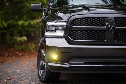 4Banger Fog Lights: 13-18 Ram 1500 (NCS Yellow SAE Wide Beam)