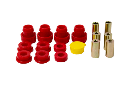 Energy Suspension 97-01 Honda Prelude Front Control Arm Bushing Set - Red