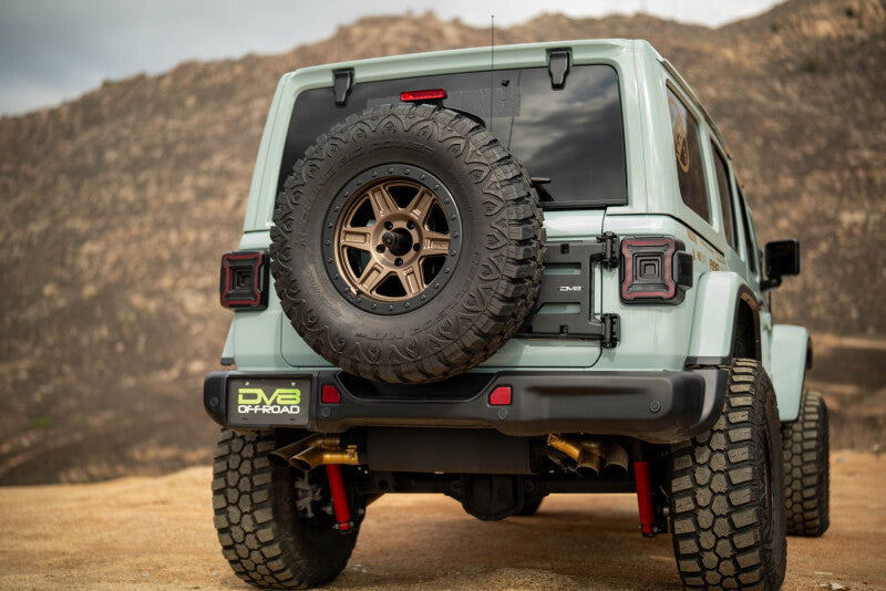 DV8 Offroad 18-25 Jeep Wrangler JL Spare Tire Carrier