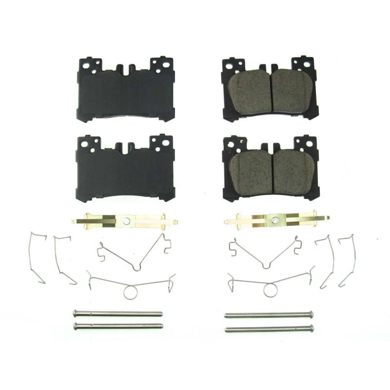 Power Stop 2018 Lexus LC500 Rear Z17 Evolution Ceramic Brake Pads w/Hardware PowerStop