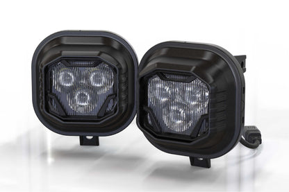 4Banger Fog Lights: 99-16 Super Duty (NCS Yellow Spot Beam)
