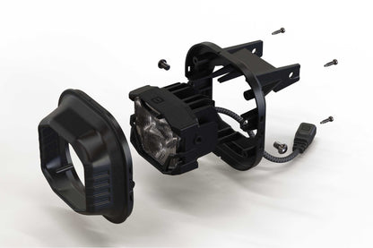 4Banger Fog Lights: 99-16 Super Duty (HXB White SAE Wide Beam)