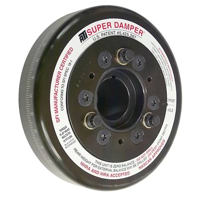 ATI Damper - 6.325in - Alum - Chevy SB - w/BB 1.600 Snout - C-Bore Front - 2 Ring ATI917261
