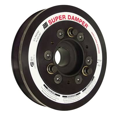 ATI Damper - 6.78in - Alum - 6/4 Grv - 10 Percent UD - LS1/LS2 - F & V Body - 10 Per UD A/C - 3 Ring ATI917276