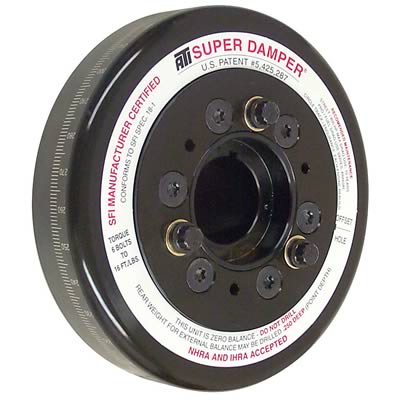 ATI Damper - 6.325in - Alum - Chevy SB - w/BB 1.600 Snout - C-Bore Front - 3 Ring ATI917411