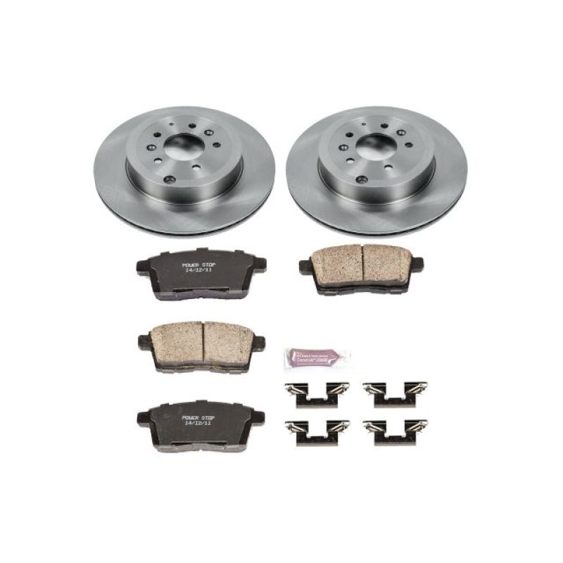 Power Stop 07-15 Mazda CX-9 Rear Autospecialty Brake Kit