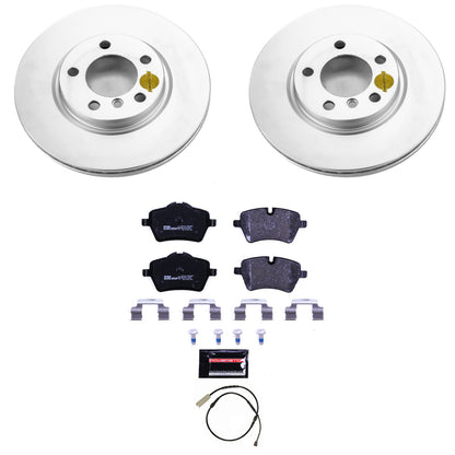 Power Stop 11-16 Mini Cooper Countryman Front Euro-Stop Brake Kit PowerStop