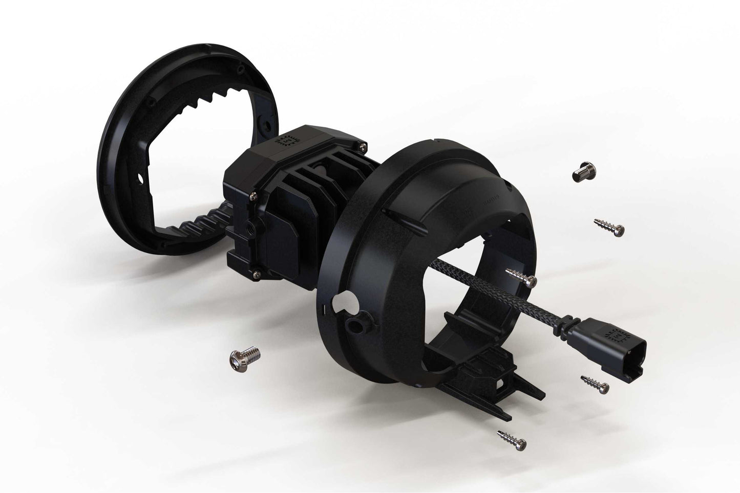 4Banger Fog Lights: Type T2 (HXB Yellow Spot Beam)