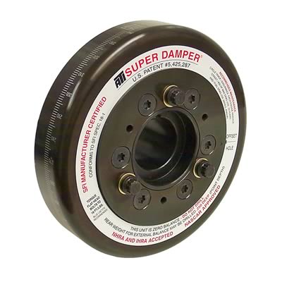 ATI Damper - 6.325in - Steel - AMC 304-401 - V8 - Ext Bal - 180 Deg OEM Weight - 3 Ring ATI917942