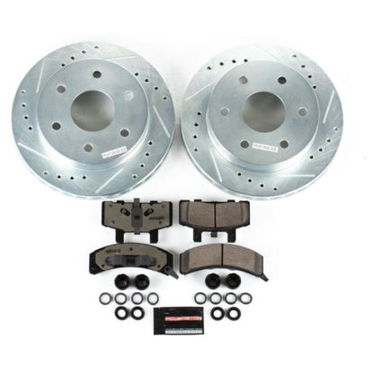 Power Stop 99-00 Cadillac Escalade Front Z36 Truck & Tow Brake Kit PowerStop