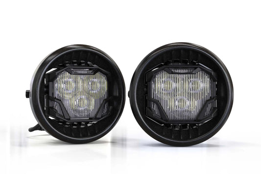 Morimoto 4Banger Fog Lights: 05-11 Tacoma (NCS White SAE Wide Beam) Morimoto