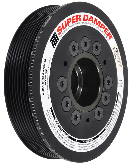 ATI Damper - 6.73in - Alum - 8 Grv - LS7 - Y Body - Gen 5 Z28 - LS3 - 10 Per UD - No A/C - 3 Ring ATI918620UN