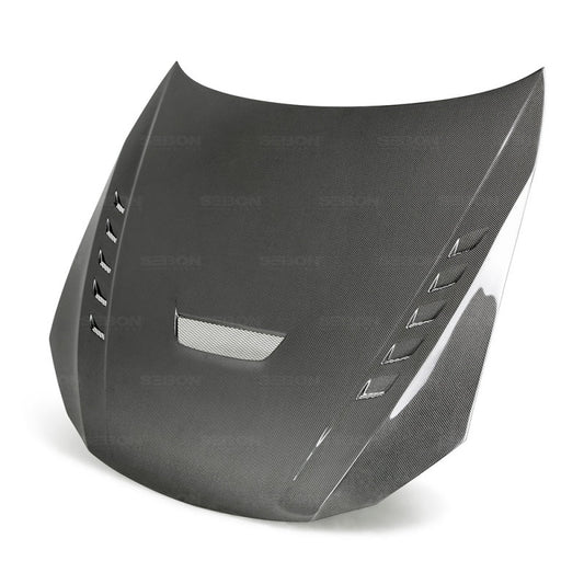 Seibon HD18LXLCF-BT BT-Style Carbon Fiber Hood for 2018–2022 Lexus LC